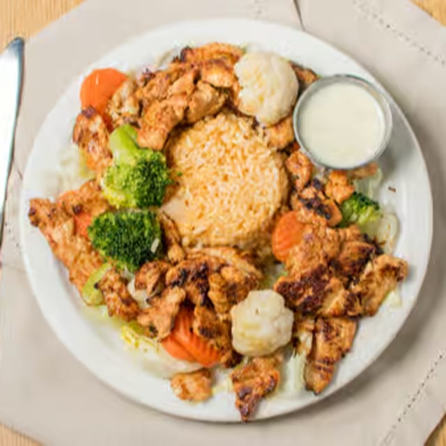 52 - Ranchero Mixed Vegetable Plate.