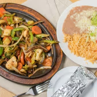 55 - Fajitas Vegetarian.