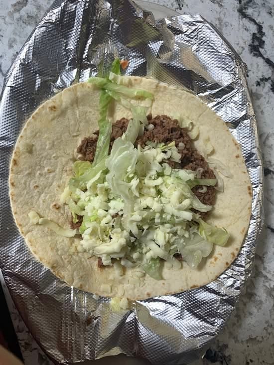 - Taco.