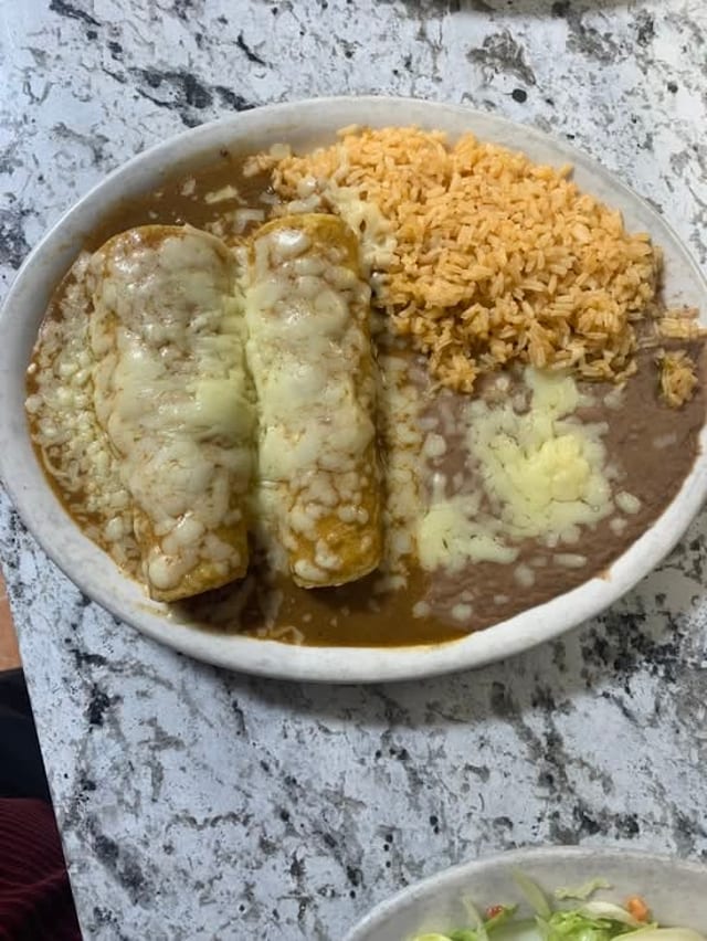 49 - Spinach Enchiladas.